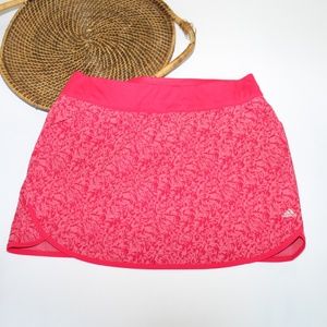 Adidas Pink Skirt Skort Ahtletic Golf Large
